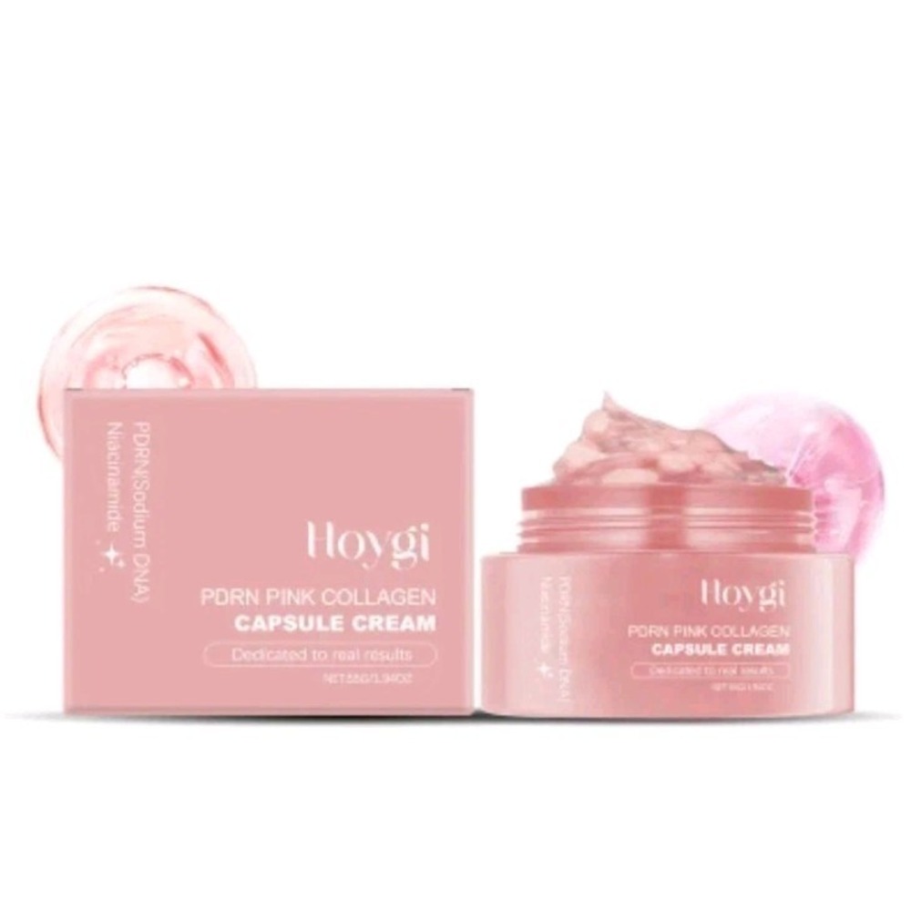 Hoygi PDRN Pink Pearl Capsule Collagen Facial Treatment for Tightening Skin
